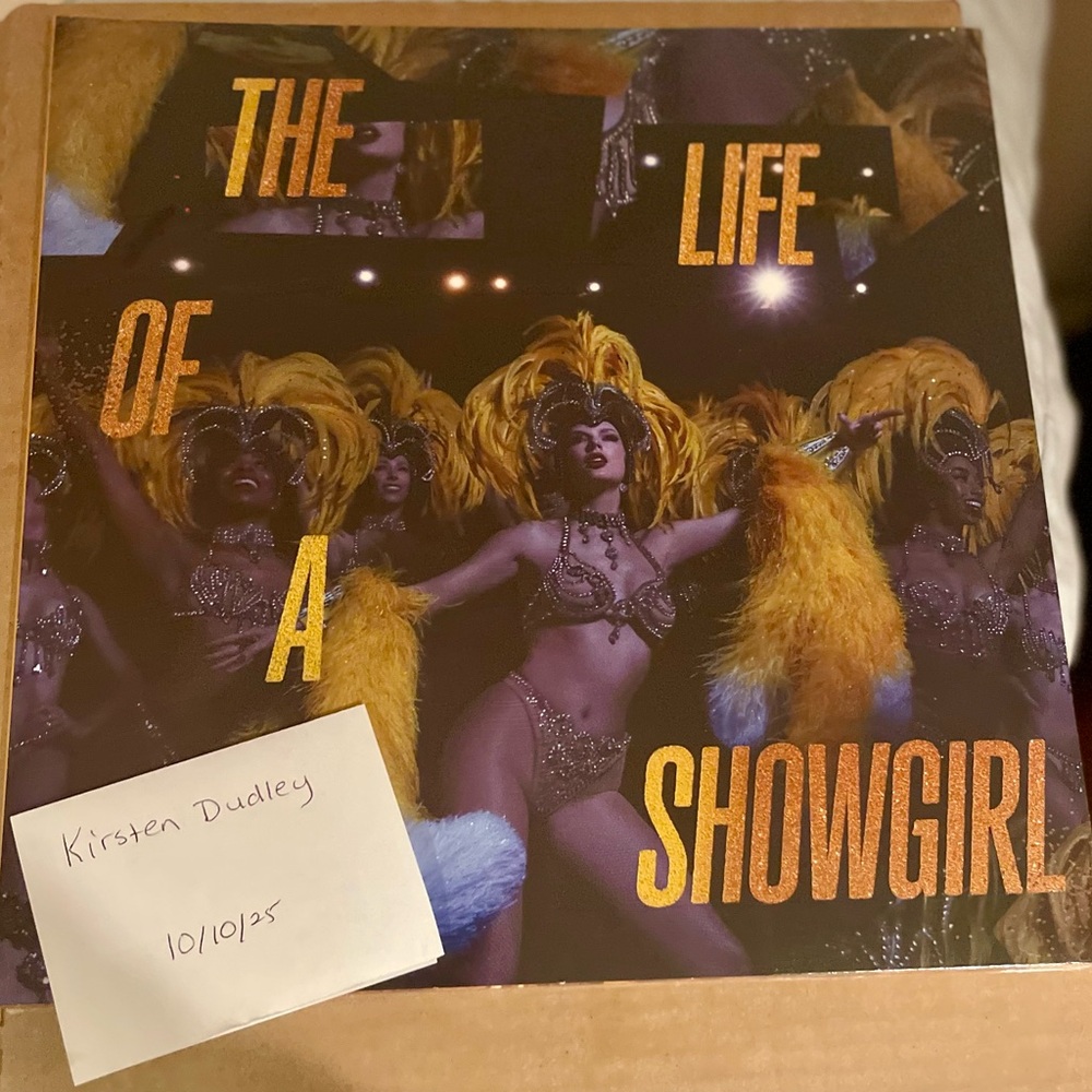 The Life of a Showgirl Vinyl Record